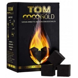Καρβουνάκια για ναργιλέ Tom Coco Gold 1kg